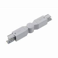 Adjustable corner connector grey